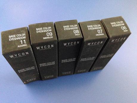 Wjcon Base Color Eyeshadow texture morbida e cremosa 06 - 07 - 08 - 09 - 11 Wjcon Base Color Eyeshadow texture morbida e cremosa 06 - 07 - 08 - 09 - 11