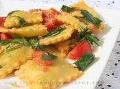 Ravioli rucola pomodorini