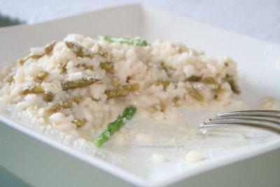 Risotto agli asparagi  selvatici