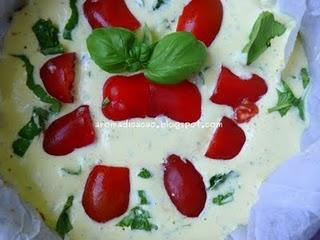 Cheese Cake al profumo di Basilico e un aperitivo in balcone