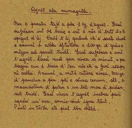 agnello alla romagnola