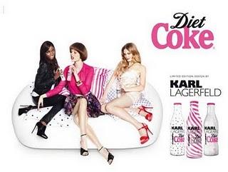 Coco Rocha.Jeneil Williams.Heidi Mount / Karl Lagerfeld / Diet Coke 2O11