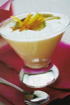 Crema cotta al limone.