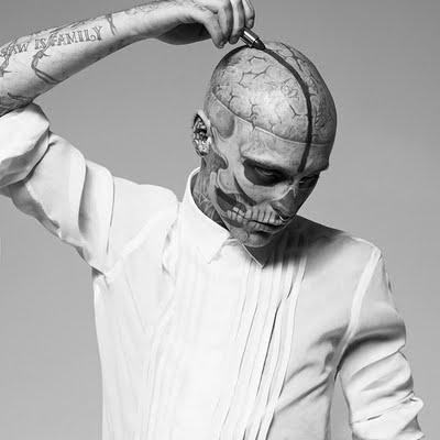 Rick Genest by Karim Sadli