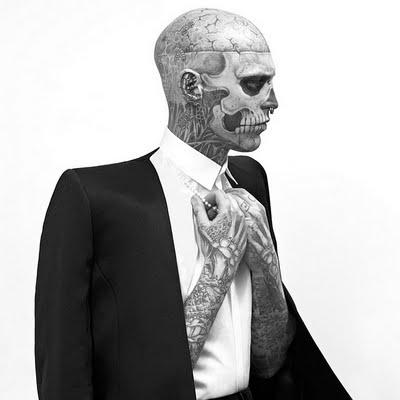 Rick Genest by Karim Sadli