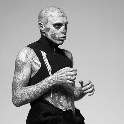 Rick Genest by Karim Sadli