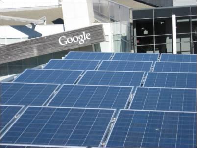 Google INVESTE IN ENERGIA SOLARE