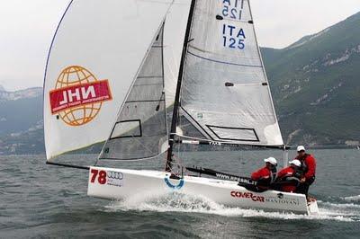 AUDI SAILING SERIES MELGES 20, IL WARM UP ALL’INSEGNA DEL VENTO INSTABILE