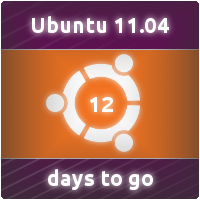 Widgets (Countdown) di ogni tipo per annunciare l'arrivo di Ubuntu 11.04 Natty Narwhal.