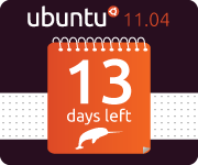 Widgets (Countdown) di ogni tipo per annunciare l'arrivo di Ubuntu 11.04 Natty Narwhal.