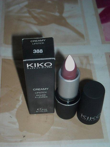 Kiko Make Up: Smalto n.317 e Lipstick n.388