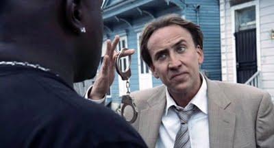 Attori con battute d'arresto: Nicolas Cage put in a cage