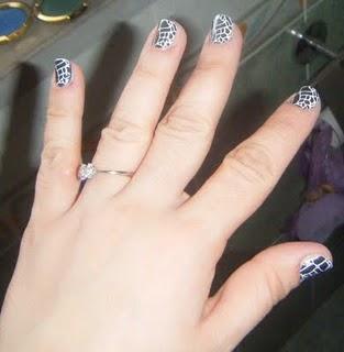 essence black&white; - nail fashion stickers