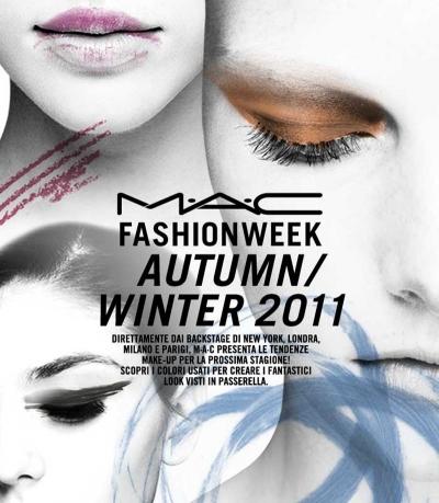 fashion week fw 2011 2012 - tendenze di colore by mac 1