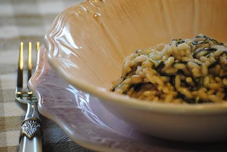 Risotto agli sciopeti e asiago