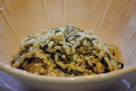 Risotto agli sciopeti e asiago