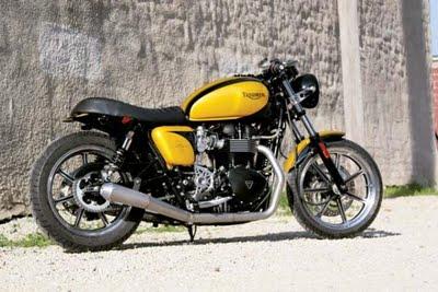 Custom Triumph Bonneville Build