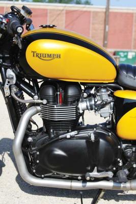 Custom Triumph Bonneville Build