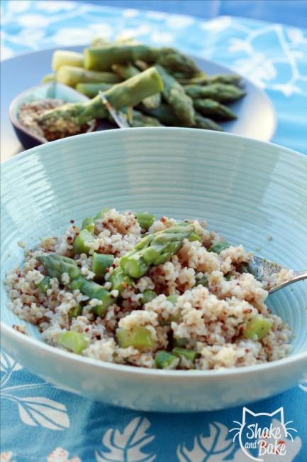 Bulgurl di farro con asparagi