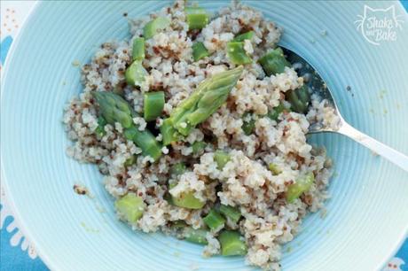 Bulgurl di farro con asparagi