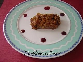 Crumble di pere al Barbera