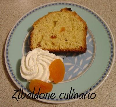 Plumcake con albicocche secche