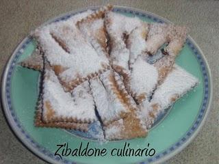 Le chiacchiere (frappe) di Carnevale