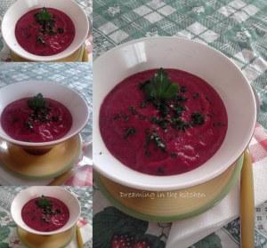 >Zuppa fredda di rape rosse – extra light!