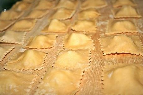 RAVIOLI ALLE PERE CON GORGONZOLA