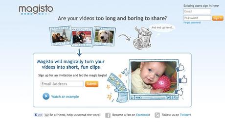 Magisto: video editor e generatore di presentazioni online