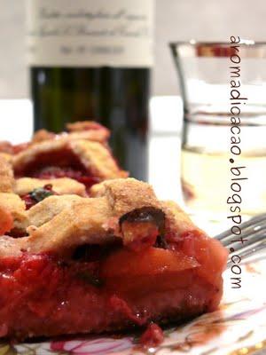 Crostata o Pie?  Fragole e Basilico.
