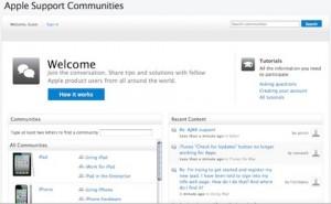 Apple introduce Apple Support Communities