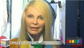 Patty Pravo Testimonial dell'Europride, Anche se i Gay Pride le Danno Fastidio