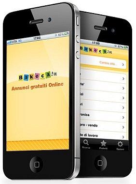 Bakeca.it in versione mobile per iPhone e iPod