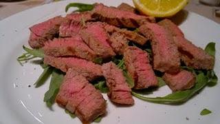 Tagliata con rucola