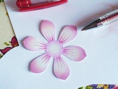 Fiori per scrapbooking, card making o decorazioni: Margherite Set