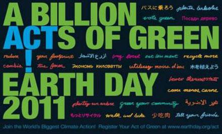 Blog&venti;: Earth Day 2011