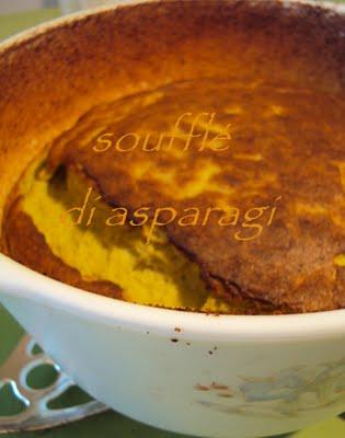 soufflé di asparagi