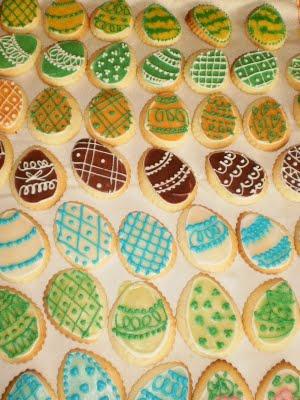 Biscotti decorati per Pasqua