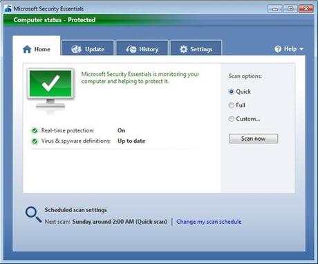 Microsoft Security Essentials