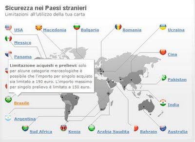 Fineco aumenta il costo del prelievo in Brasile