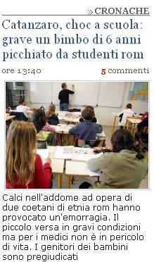 Le diverse versioni di una stessa notizia. Come ti commento il rom