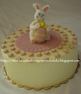 Easter Bunny Cake  - Torta coniglietto pasquale