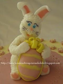 Easter Bunny Cake  - Torta coniglietto pasquale