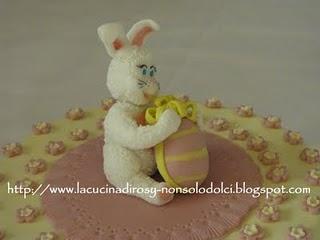 Easter Bunny Cake  - Torta coniglietto pasquale