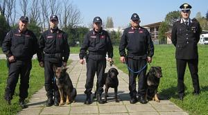 Terrasini, unità cinofila dei Carabinieri si esibisce a scuola