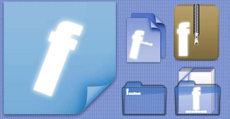 5 icone con tema Facebook