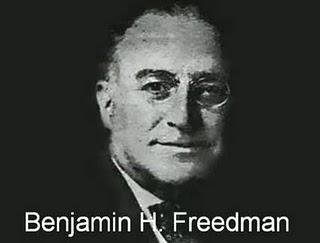 BENJAMIN FREEDMAN, l'ebreo americano che smascherò le trame del sionismo