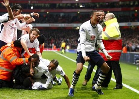 Tottenham e Arsenal offrono uno spettacolo unico.Che partita!