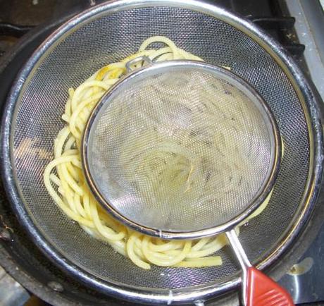 Cestini di spaghetti